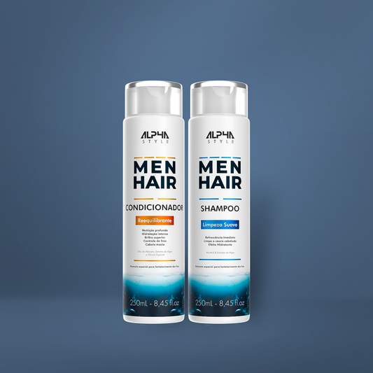 Alpha Clean Boost Kit (01 Shampoo Limpeza Suave 250ml + 01 Condicionador 250ml) |