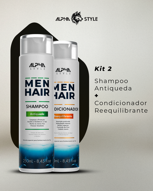 Alpha Power Duo Kit (01 Shampoo Antiqueda 250ml + 01 Condicionador 250ml)